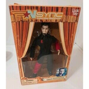 2000 NSync Chris Kirkpatrick Collectible Marionette IOB Sealed Living Toyz